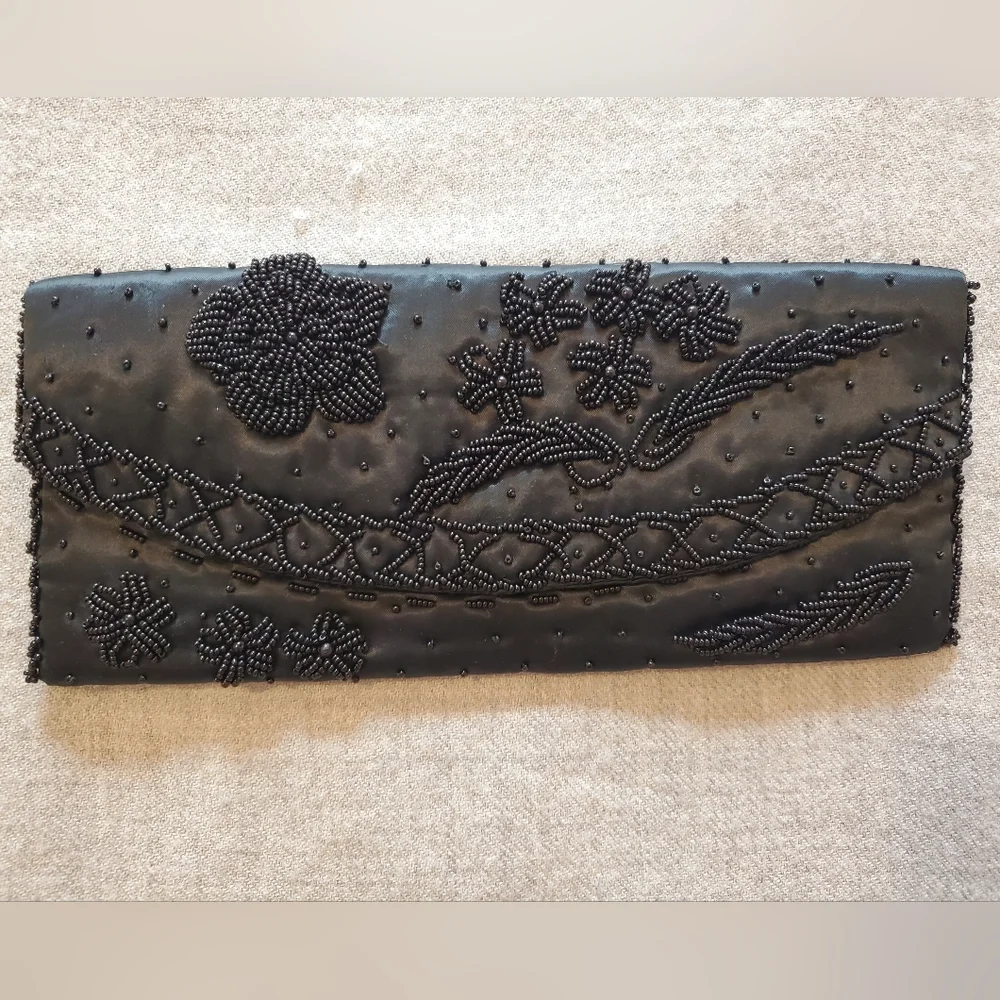 Vintage Beaded Clutch - Picture 1 of 4